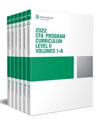 Enlarge image Cover: 2022 CFA Program Curriculum Level II Box Set - CFA Institute