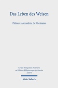 Cover: Das Leben des Weisen - Mohr Siebeck