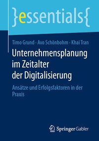Abbildung von: Unternehmensplanung im Zeitalter der Digitalisierung - Springer Gabler