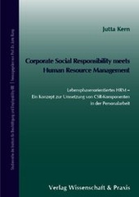 Abbildung von: Corporate Social Responsibility meets Human Resource Management. - Verlag Wissenschaft & Praxis