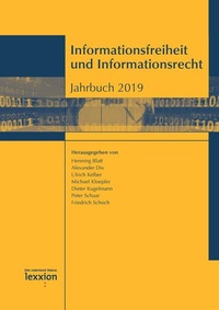 Enlarge image Cover: Informationsfreiheit und Informationsrecht - Lexxion Verlagsgesellschaft