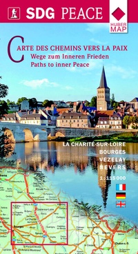 Abbildung von: Carte des Chemins vers la paix - Huber Kartographie