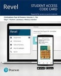 Cover: Revel for Civilizations Past and Present, Volume 1 -- Access Card - Pearson