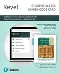 Cover: Revel for Civilizations Past and Present, Volume 1 -- Combo Access Card - Pearson
