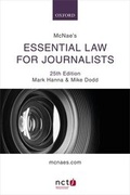 Cover: McNae's Essential Law for Journalists - Oxford University Press