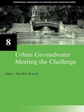 Cover: Urban Groundwater, Meeting the Challenge - CRC Press