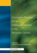 Cover: Curriculum Provision for the Gifted and Talented in the Secondary School - David Fulton Publishers Ltd