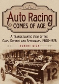 Cover: Auto Racing Comes of Age - McFarland & Co Inc