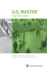Abbildung von: U.S. Master Payroll Guide - Wolters Kluwer Law & Business