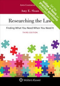 Abbildung von: Researching the Law - Aspen Publishers