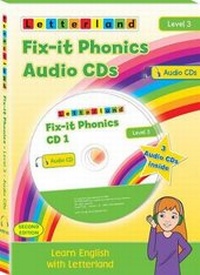 Enlarge image Cover: Fix-it Phonics - Level 3 - Audio CD Pack (2nd Edition) - Letterland International