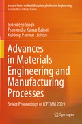 Cover: Advances in Materials Engineering and Manufacturing Processes - Springer