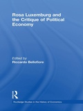Cover: Rosa Luxemburg and the Critique of Political Economy - Routledge