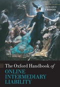 Cover: Oxford Handbook of Online Intermediary Liability - Oxford University Press