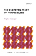 Cover: The European Court of Human Rights - Oxford University Press