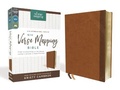 Cover: NIV, Verse Mapping Bible, Leathersoft, Brown, Comfort Print - Zondervan
