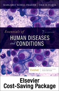 Enlarge image Cover: Essentials of Human Diseases and Conditions - Text and Workbook Package - Saunders