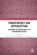 Cover: Transparency and Apperception - Routledge