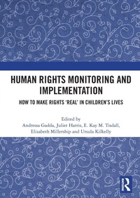 Enlarge image Cover: Human Rights Monitoring and Implementation - Routledge