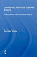 Bild: Development Finance As Institution Building - Routledge