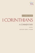 Cover: 1 Corinthians - T.& T.Clark Ltd