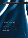 Cover: Critical Leadership - Routledge