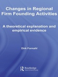 Cover: Changes in Regional Firm Founding Activities - Routledge