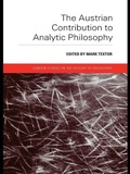 Cover: The Austrian Contribution to Analytic Philosophy - Routledge