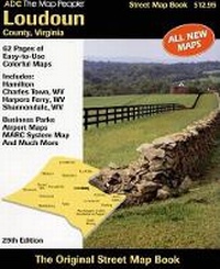 Enlarge image Cover: Loudoun County, Virginia Street Map Book - ADC The Map People