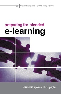 Enlarge image Cover: preparing for blended e-learning - Routledge