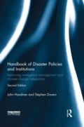 Cover: Handbook of Disaster Policies and Institutions - Routledge