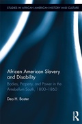 Cover: African American Slavery and Disability - Routledge