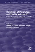 Cover: Handbook of Psychology and Health, Volume IV - Routledge