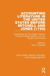 Abbildung von: Accounting Literature in the United States Before Mitchell and Jones (1796) - Routledge