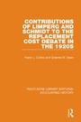 Cover: Contributions of Limperg and Schmidt to the Replacement Cost Debate in the 1920s - Routledge