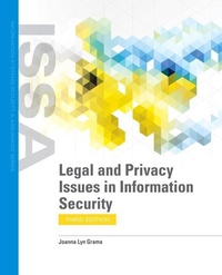Abbildung von: Legal and Privacy Issues in Information Security - Jones and Bartlett Publishers, Inc
