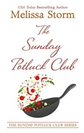 Cover: The Sunday Potluck Club - Thorndike Press Large Print