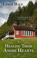 Cover: Healing Their Amish Hearts - Thorndike Press Large Print