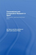 Cover: Transnational and Comparative Research in Sport - Routledge