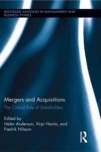 Abbildung von: Mergers and Acquisitions - Routledge
