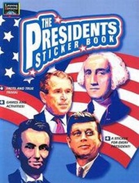 Enlarge image Cover: The Presidents Sticker Book - Learning Horizons