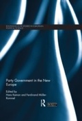 Cover: Party Government in the New Europe - Routledge