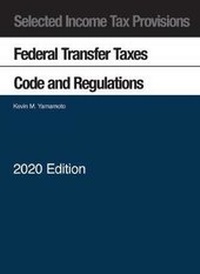 Enlarge image Cover: Selected Income Tax Provisions - Foundation Press