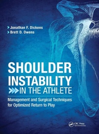 Enlarge image Cover: Shoulder Instability in the Athlete - SLACK Incorporated