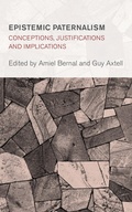 Cover: Epistemic Paternalism - Rowman & Littlefield Publishers