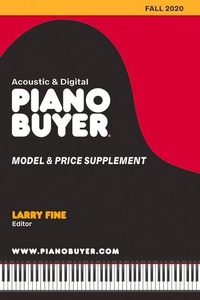 Abbildung von: Piano Buyer Model & Price Supplement / Fall 2020 - Brookside Press