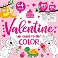 Cover: Valentine Cards to Color - Clever Media Group