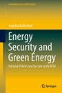 Cover: Energy Security and Green Energy - Springer
