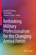 Cover: Rethinking Military Professionalism for the Changing Armed Forces - Springer