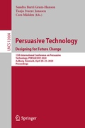 Cover: Persuasive Technology. Designing for Future Change - Springer